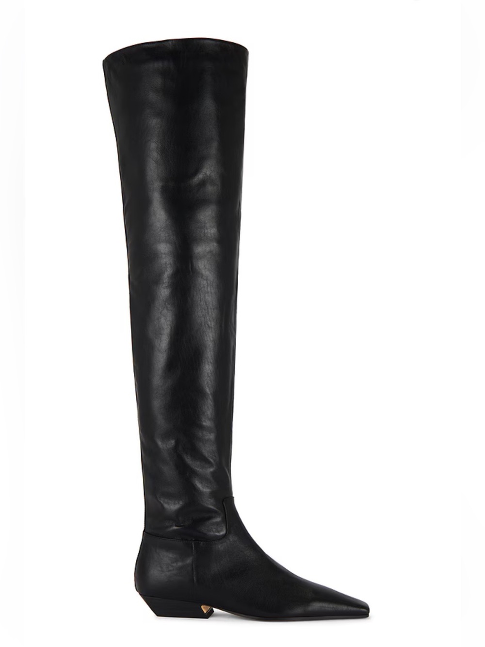 Tony Bianco Rally Over The Knee Boots Black Venice Knee-High Leather Revolve 10